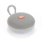 T&G TG352 Altoparlante Bluetooth wireless portatile da esterno TWS Subwoofer stereo, supporto chiamate in vivavoce / FM / TF (grigio)