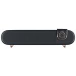 EWA L102 Altoparlante wireless Bluetooth retrò in stile classico, supporto TF/AUX (nero)