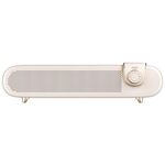 EWA L102 Altoparlante wireless Bluetooth retrò in stile classico, supporto TF/AUX (bianco)
