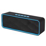 SC211 Pro Scheda multifunzione per esterni Altoparlante wireless Bluetooth Versione aggiornata (blu)