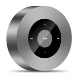 MIC BLUETOOTH STEREO PORTATILE A8 MIC integrata, supporto chiamate a mani libere / scheda TF / AUX IN (grigio)