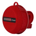 Display digitale LED BT368 Outdoor Portable IPX65 Altoparlanti Bluetooth impermeabile (RED)