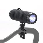 T & G TG312 LED esterno portatile portatile multifunzionale altoparlante wireless multifunzionale (nero)