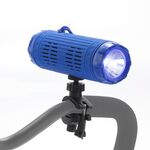 T & G TG312 LED esterna Bluetooth Speaker portatile multifunzionale senza fili (Blu)