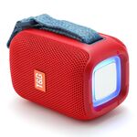 T & G TG339 RGB Light 5W Speaker portatile impermeabile Bluetooth (rosso)