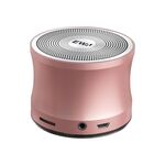 Altoparlante Bluetooth portatile stereo in metallo EWA A109+ TWS (oro rosa)