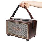 Oneder D6 40W Retro Classic Portable Outdoor Bluetooth Stopaker (Brown)
