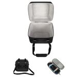 Per JBL PartyBox Encore Essential Custodia portatile antiurto con borsa per microfono (nero + grigio)