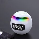 ZXL-G90 Portatile Bluetooth Speaker Bluetooth, Stile: Versione dell'orologio (Bianco)
