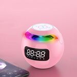 ZXL-G90 Portatile Bluetooth Speaker Bluetooth, Stile: Versione orologio (rosa)