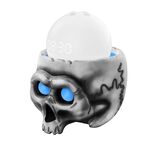 Staffa di stoccaggio del desktop da 5 pezzi per Amazonecho Dot 4 (nero)