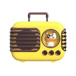DW09 HD Sound Quality Portable USB Bagaglio Bluetooth Speaker (Giallo)