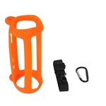 Custodia protettiva in silicone altoparlante Bluetooth per JBL Flip6 (Orange)