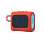 Per JBL GO3 Custodia in silicone antipolvere Custodia per altoparlante anti-caduta (rossa)