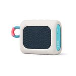 Per JBL GO3 Custodia in silicone antipolvere Custodia per altoparlante anti-caduta (grigio)