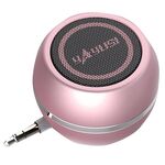 Yayusi A5 Telefono Cellulare Computer Plug In Audio Mini Altoparlante Esterno, Colore: Oro Rosa
