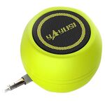 Yayusi A5 Telefono cellulare Computer Plug In Audio Mini altoparlante esterno, Colore: verde fresco