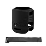 Custodia in silicone per altoparlante Sony SRS-XB13 con cinturino con chiusura a strappo (nero)