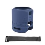 Custodia in silicone per altoparlante Sony SRS-XB13 con cinturino con chiusura a strappo (blu)