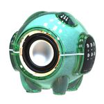 Altoparlante Bluetooth wireless a forma di mini panda spaziale M18 Audio da tavolo portatile per cartoni animati (verde)