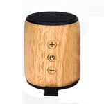 BT811 Mini altoparlante wireless Bluetooth in legno Supporto TF Card e 3,5 mm AUX (nero)