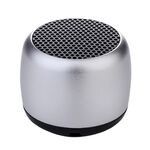 Piccolo altoparlante Bluetooth wireless TWS Couplet Mini altoparlante impermeabile con riduzione del rumore intelligente (grigio argento)
