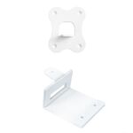 Staffa per appendere a parete in metallo per altoparlante wireless Bluetooth SONOS Era300 (bianco)