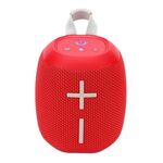 T&G TG-389 Altoparlante Bluetooth wireless portatile da esterno IPX5 impermeabile (rosso)