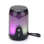 T&G TG-652 Altoparlante Bluetooth trasparente con luce RGB portatile (nero)