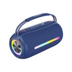 T&G X360 Altoparlante Bluetooth colorato RGB da 20 W Altoparlante stereo 3D portatile da esterno (blu)