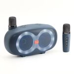 T&G TG542 Altoparlante karaoke wireless Bluetooth con flash LED e microfono (azzurro)