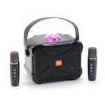 T&G TG543 Altoparlante Bluetooth wireless per karaoke portatile integrato colorato (nero)