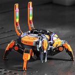 Altoparlante Bluetooth wireless TWS meccanico RGB MY-301 (arancione)
