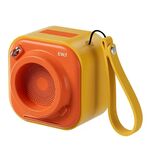 EWA A132 Mini altoparlante stereo wireless Bluetooth portatile (giallo arancione)