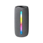 L12 Altoparlante portatile wireless compatibile con Bluetooth LED colorato (grigio)