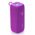 T&G TG654 Altoparlante Bluetooth wireless con subwoofer stereo 3D portatile (viola)