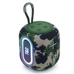 T&G TG664 Altoparlante Bluetooth wireless con subwoofer portatile LED (mimetico)