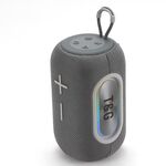 T&G TG665 Altoparlante Bluetooth wireless con subwoofer portatile LED da 20 W (grigio)