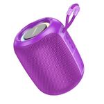 BOROFONE BR36 Lucy Sports TWS Bluetooth 5.3 Supporto per altoparlanti Scheda TF / FM (Viola)