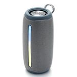 T&G TG663 Subwoofer esterno per altoparlante wireless Bluetooth portatile colorato a LED (grigio)