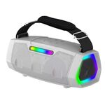 NovitàRixing NR2033 Altoparlante Bluetooth wireless TWS portatile (argento)