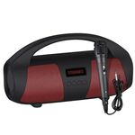 NewRixing NR2055 Altoparlante Bluetooth TWS portatile wireless con microfono (rosso)