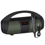 NewRixing NR2055 Altoparlante Bluetooth TWS portatile wireless con microfono (verde)
