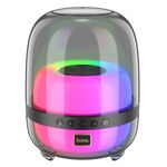 hoco BS58 Altoparlante Bluetooth 5.1 luminoso colorato in cristallo (nero)