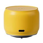 EWA A126 Mini Bluetooth 5.0 Altoparlante con radiatore per bassi in metallo (giallo)