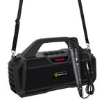 NewRixing NR6011 Altoparlante Bluetooth wireless portatile da 20 W Subwoofer TWS (nero)