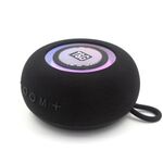 T&G TG-411 Altoparlante Bluetooth wireless TWS da esterno portatile con luce colorata RGB (nero)