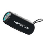 Altoparlante Bluetooth abbagliante impermeabile portatile da esterno HOPESTAR P26 (nero)