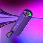 Altoparlanti impermeabili da esterno T&G TG-421 RGB BT (viola)