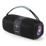 T&G TG-668 Altoparlante Bluetooth wireless Subwoofer portatile TWS con maniglia (nero)